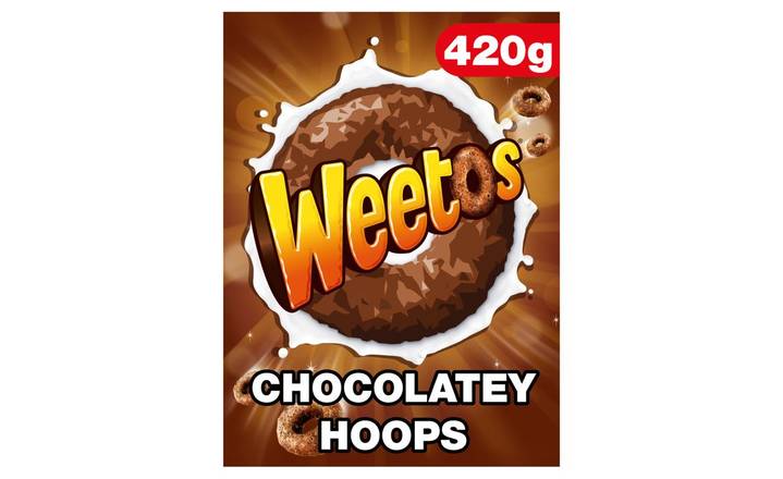 Weetos Chocolate Hoops Cereal 420g (404679) 