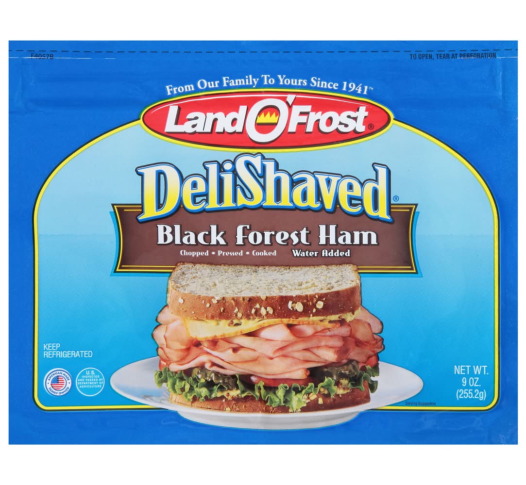 Land O' Frost Delishaved Black Forest Ham (9 oz)