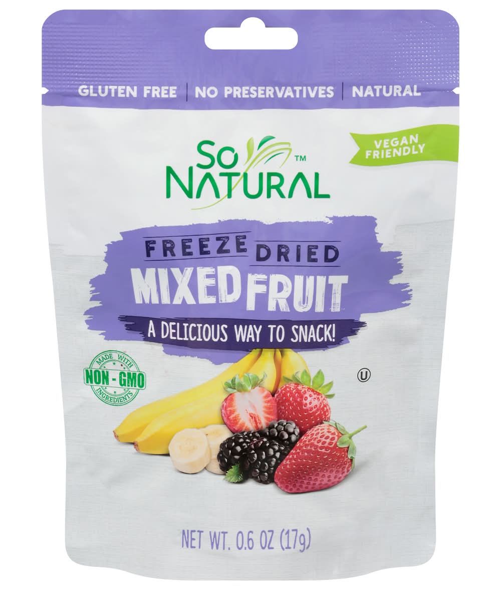So Natural Freeze Dried Mixed Fruit (0.6 oz)