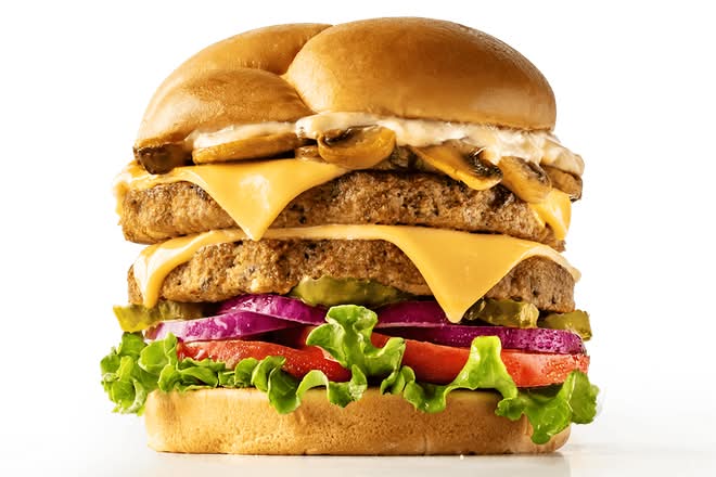 Build Me Up Veggie Burger Combo