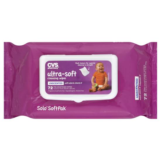 Cvs Pharmacy Ultra-Soft Cleansing Wipes
