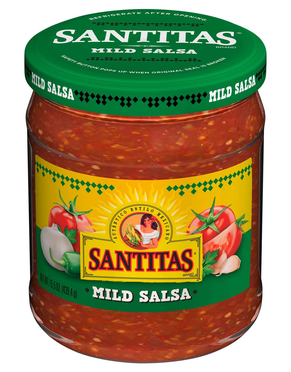 Santitas Mild Salsa (15.5 oz)