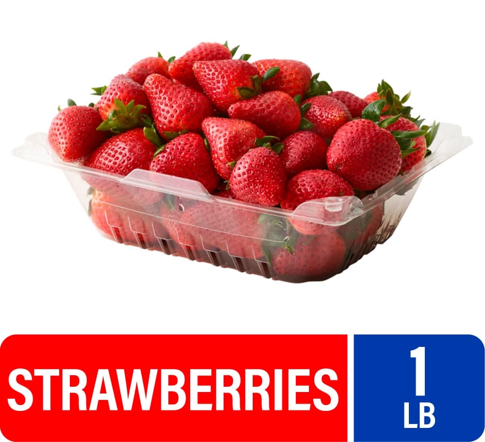 Fresh Strawberries – 1 LB Clamshell