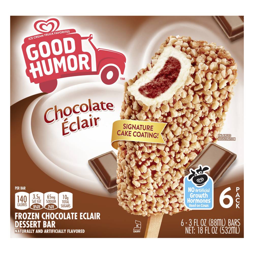 Good Humor Chocolate Eclair Dessert Bar (18 fl oz)