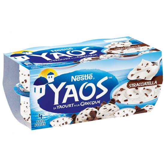 Nestlé - Yaos yaourt (stracciatella)