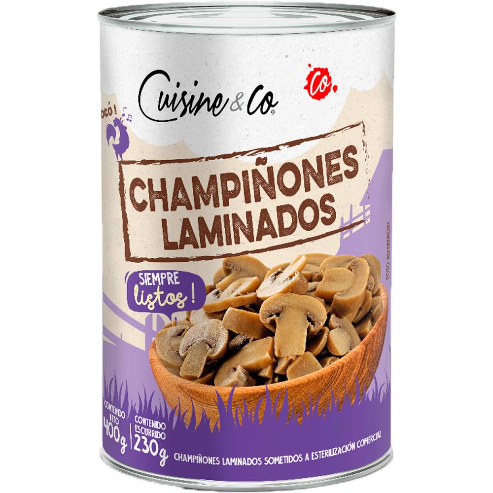 Cuisine & co champiñones laminados (400 g)