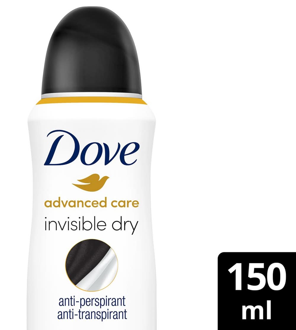 Dove Advanced Care Anti-Transpirant Invisible Dry 150 ml