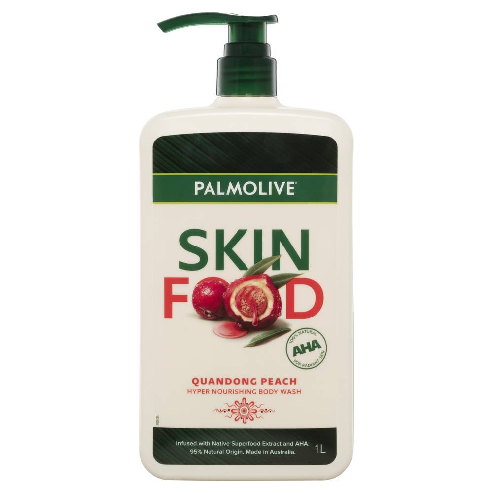 Palmolive Body Wash Skin Food Quandong Peach 1L