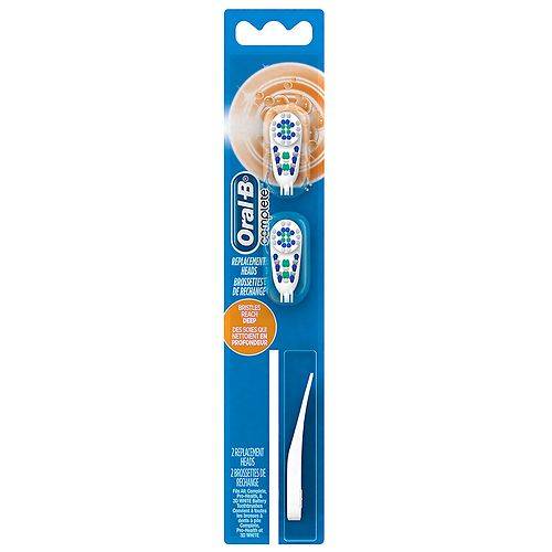 Oral-B Deep Clean Replacement Power Toothbrush Heads - 2.0 ea