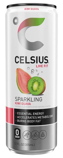 Celsius Sparkling Kiwi Guava 12oz