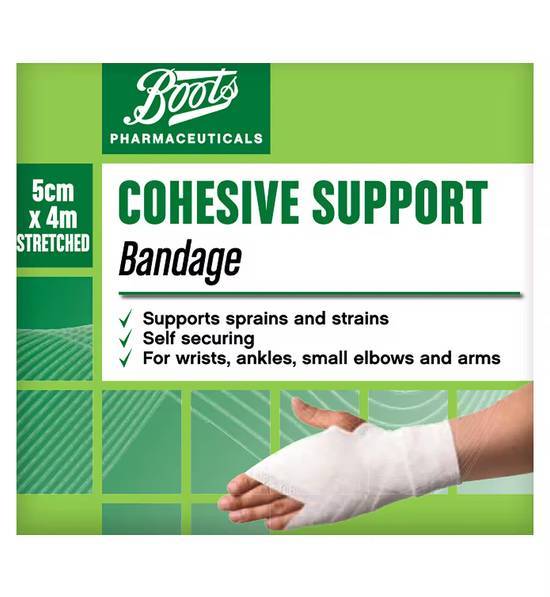 Boots Cohesive Support Bandage (5cm x 4m)