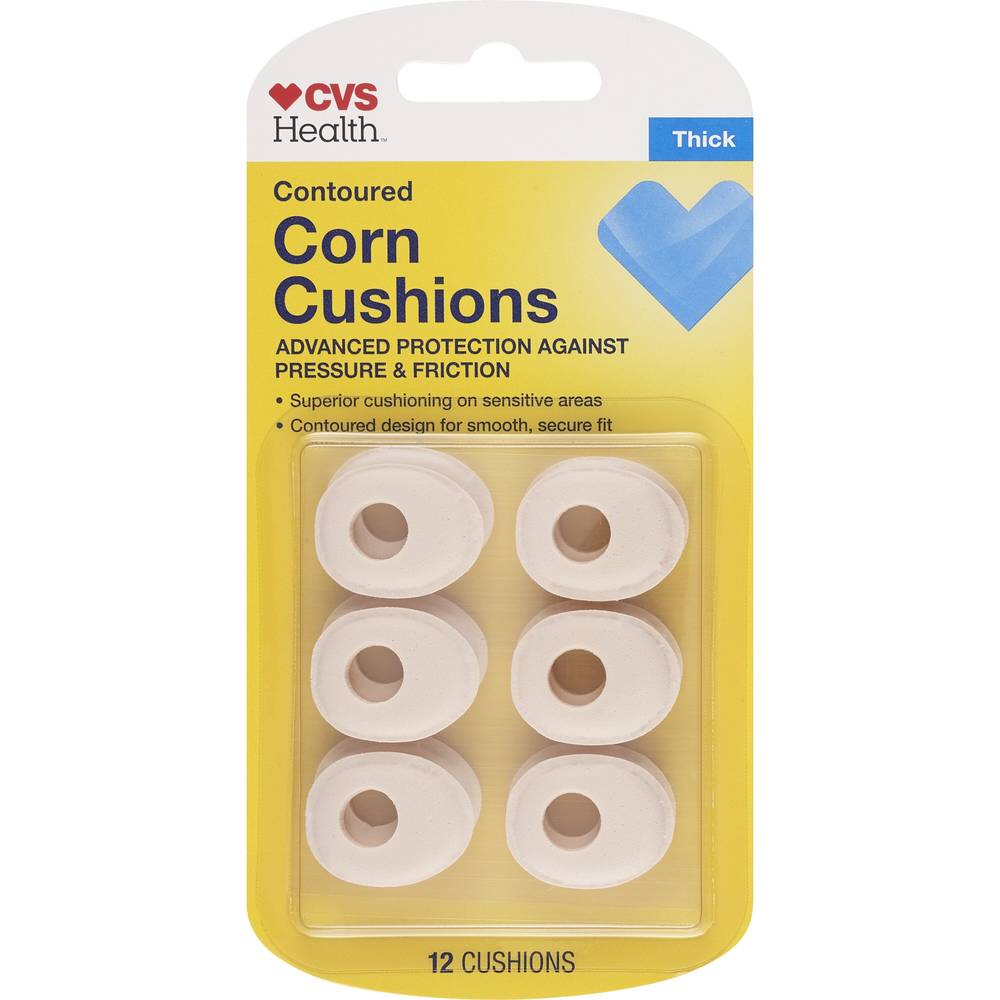 Cvs Health Contoured Corn Cushion, 12 Ct