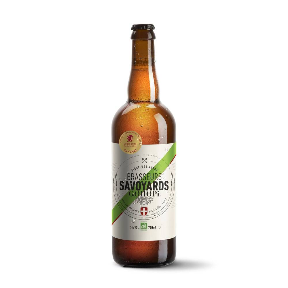 Brasseurs Savoyards - Bière blanches des alpes bio (750 ml)