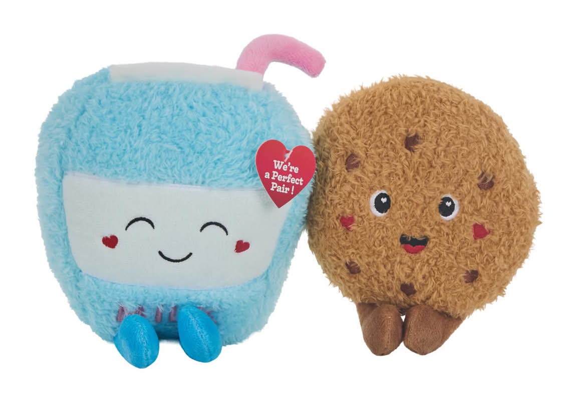 Valentine's Day Perfect Pair Plush Toys (2 ct)