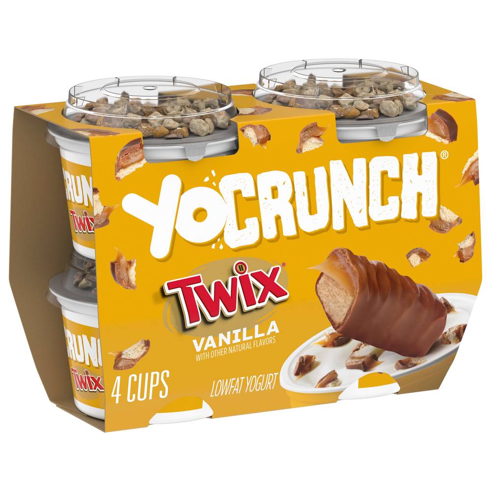 YoCrunch Vanilla Lowfat Yogurt With Twix Pieces (1 lbs)