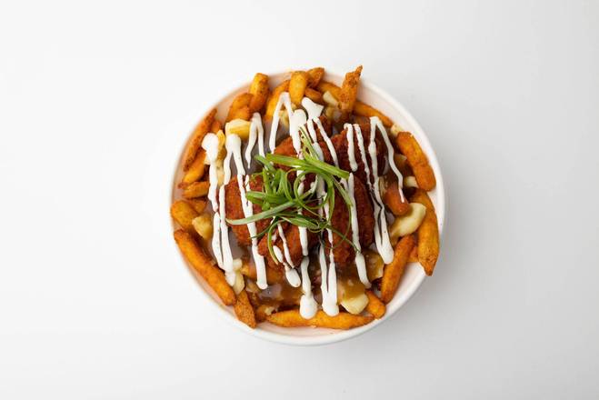 Buffalo Chicken Poutine