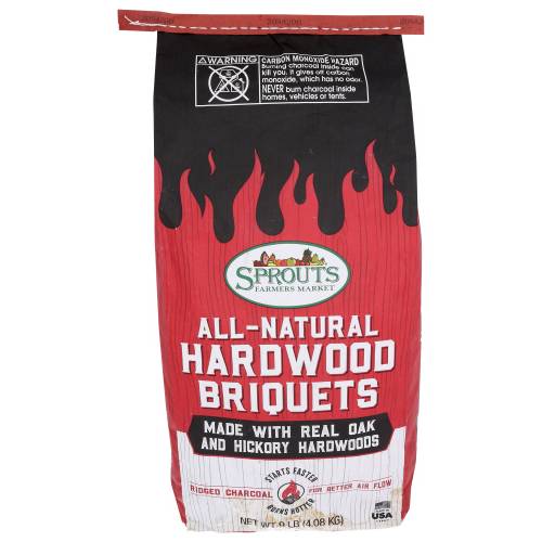 Sprouts All-Natural Hardwood Charcoal Briquets
