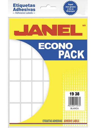 JANEL · Etiquetas adhesiva janel (338,2 g)