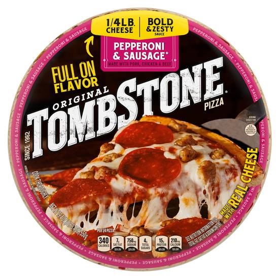 Tombstone Original Pepperoni & Sausage Pizza