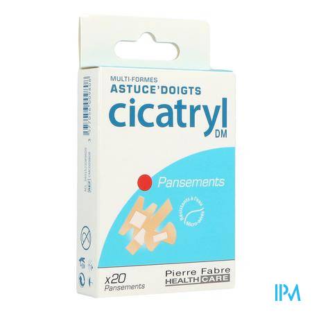 Cicatryl Astuce Doigt Pansement Multiformes 20 Pansement - identique - Vos références santé à petit prix