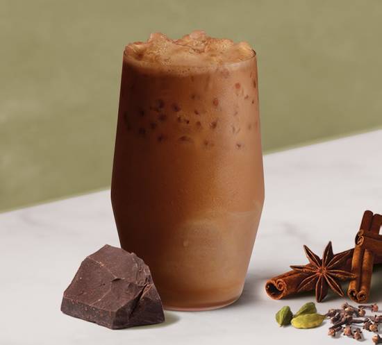 Flavored|Dark Chocolate Chai Iced Tea Latte