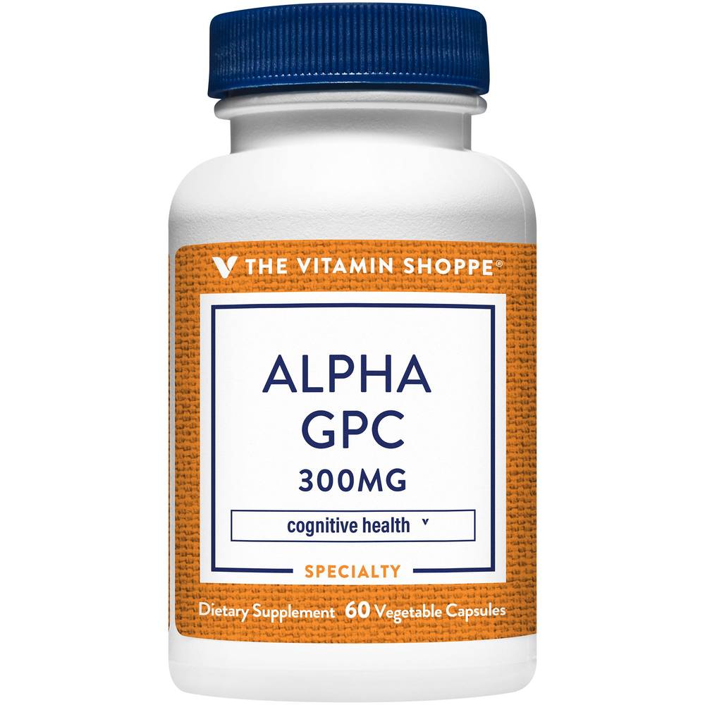 The Vitamin Shoppe Alpha Gpc Capsules (60 ct)