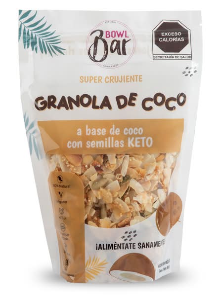 Bowl Bar · Granola de coco (300 g)