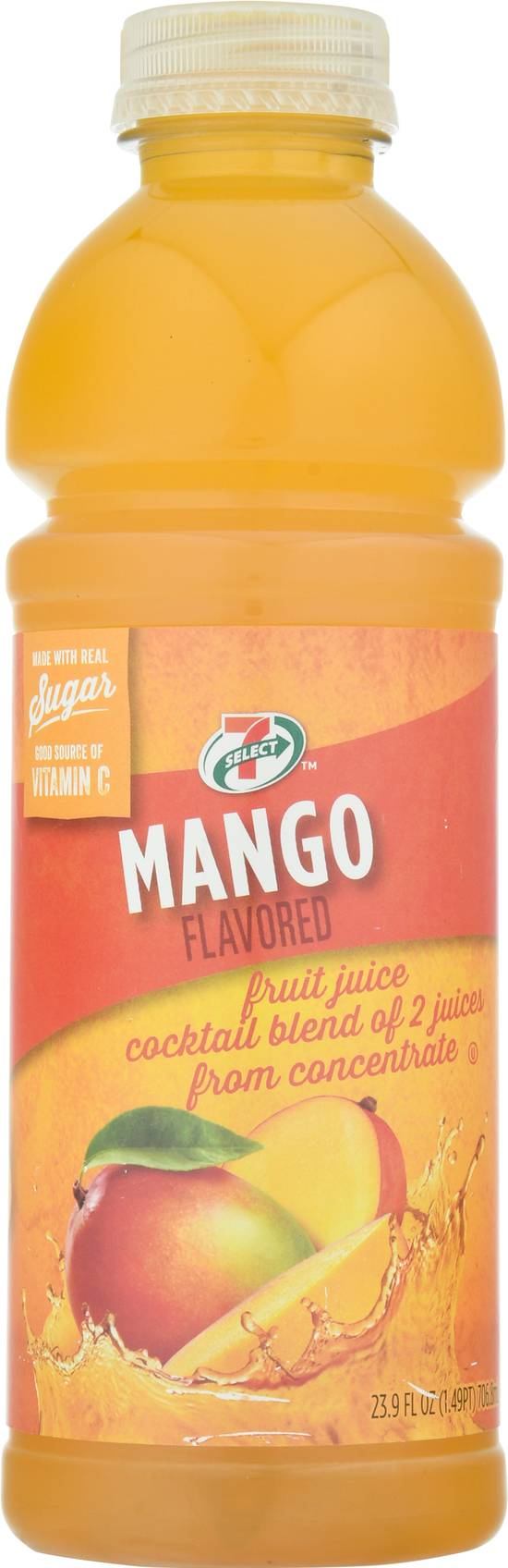 7-Select Mango Fruit Juice Cocktail (23.9 fl oz)