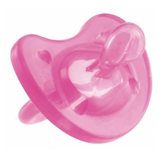 Chupeta Physiosoft Rosa Silicone 6-12 Meses Chicco 1 un