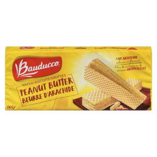 Bauducco Wafers, Peanut Butter (165 g)