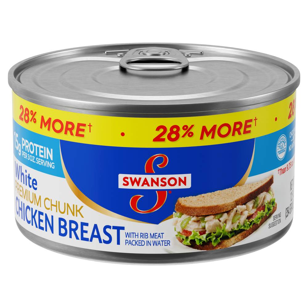 Swanson White Premium Chunk Chicken Breast in Water (12.5 oz)