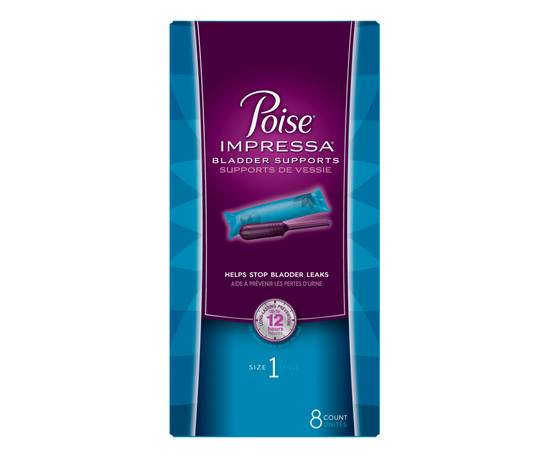 Poise Impressa Incontinence Bladder Supports (8 units, size 1), Delivery  Near You