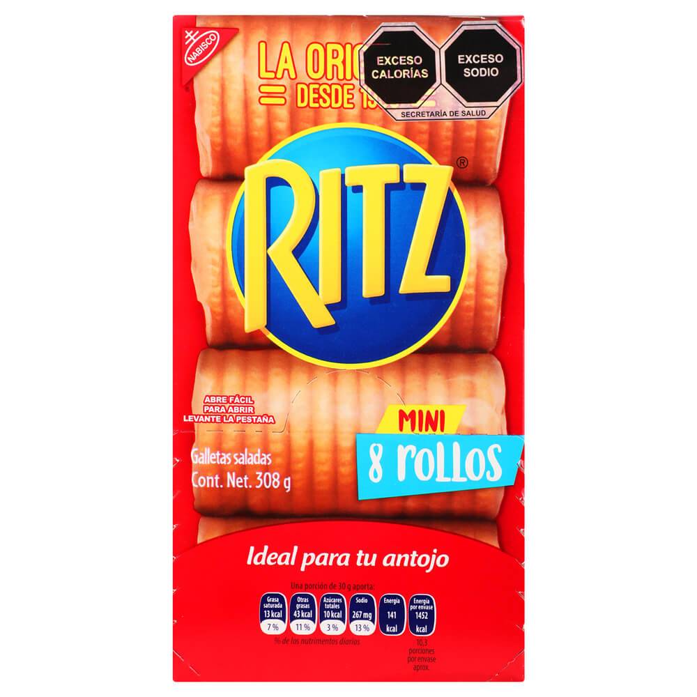 Ritz mini rollos de galletas saladas