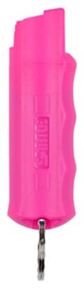 SABRE Pepper Spray Key Chain, Pink