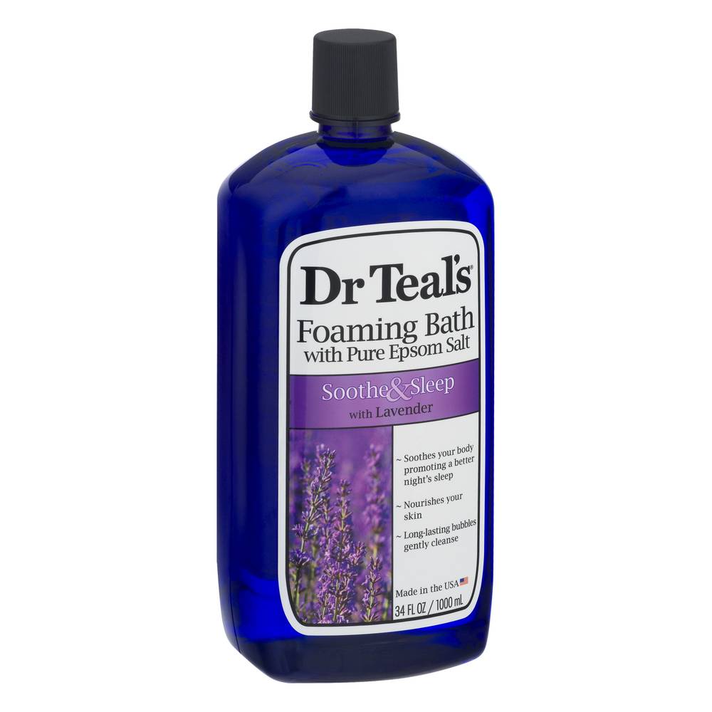 Dr Teal's Soothe & Sleep With Lavender Foaming Bath