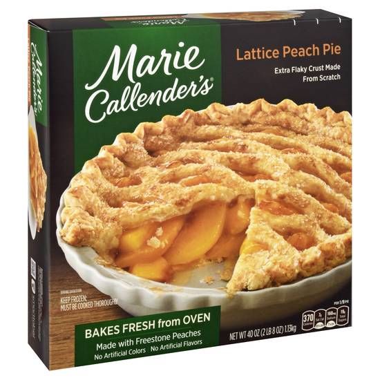 Marie Callender's Lattice Peach Pie