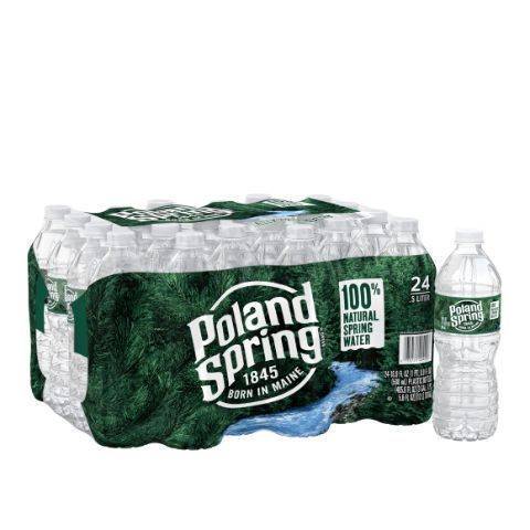 Poland Spring Water .5Liter 24-Pack