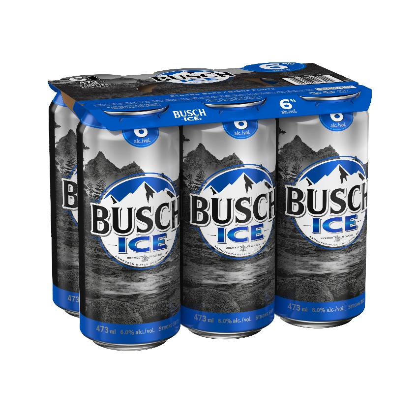 Busch Ice 6.0  (6 Cans, 473ml)