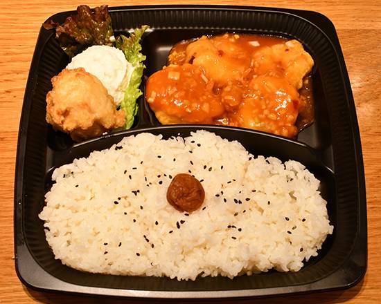 海老チリ弁当