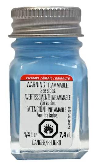 Testors Flat Enamel Paint, Sky Blue (0.25 fl oz)