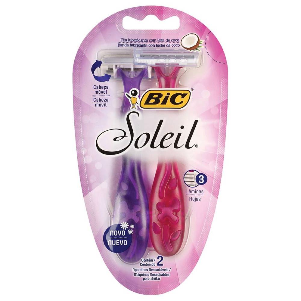 Bic rastrillo soleil (blister 2 piezas)