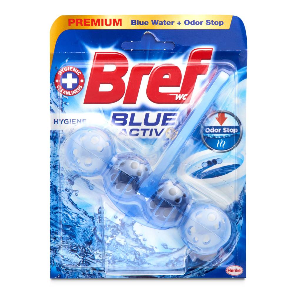 Block Wc Azul Poder Activo Bref   Blister 1 Unidad