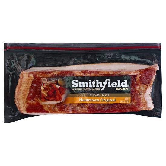 Smithfield Thick Cut Hometown Hickory Smoked Bacon