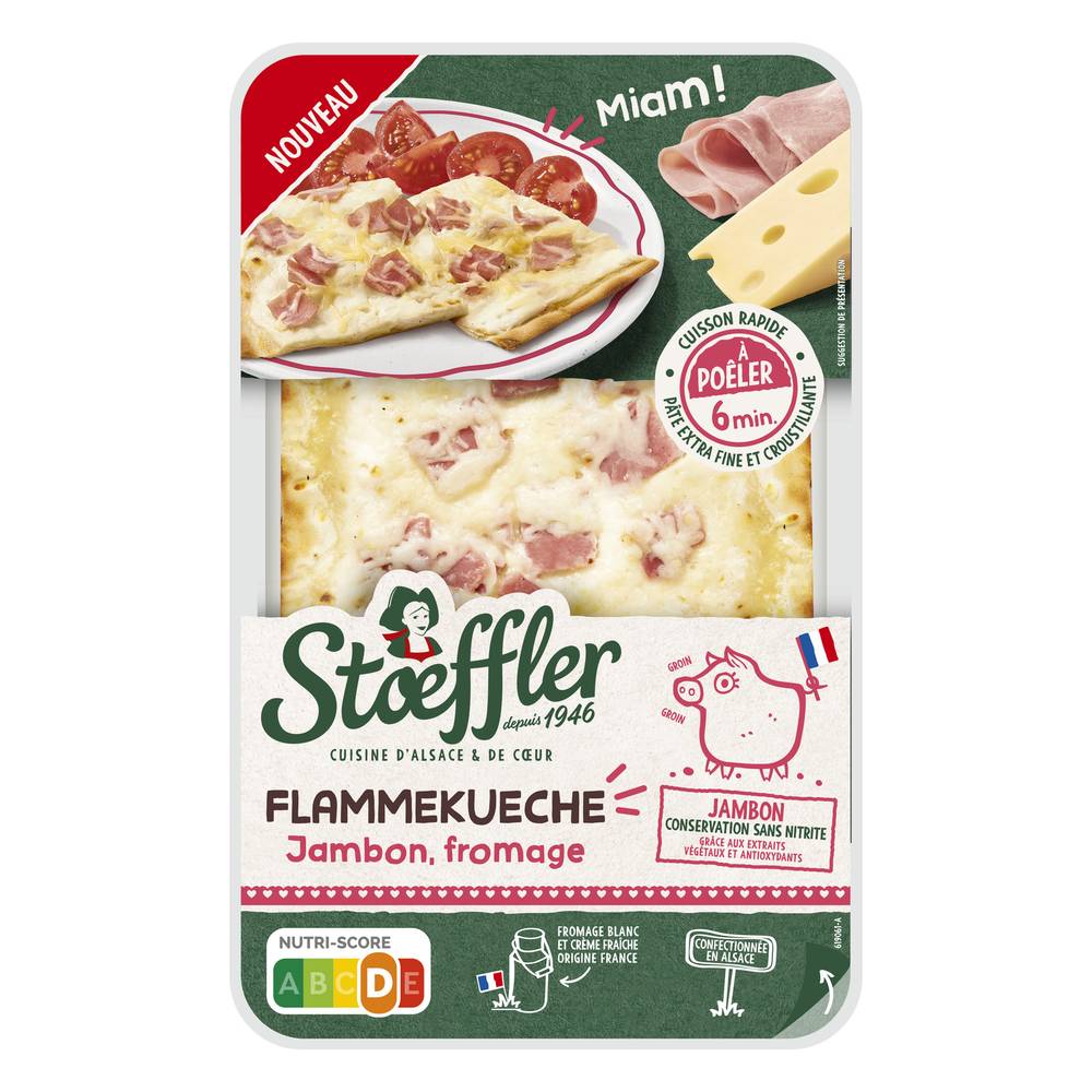 Stoeffler - Flammekueche jambon fromage (190g)