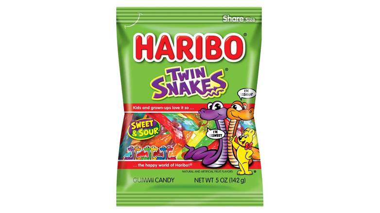 Haribo Twin Snakes Sweet Sour