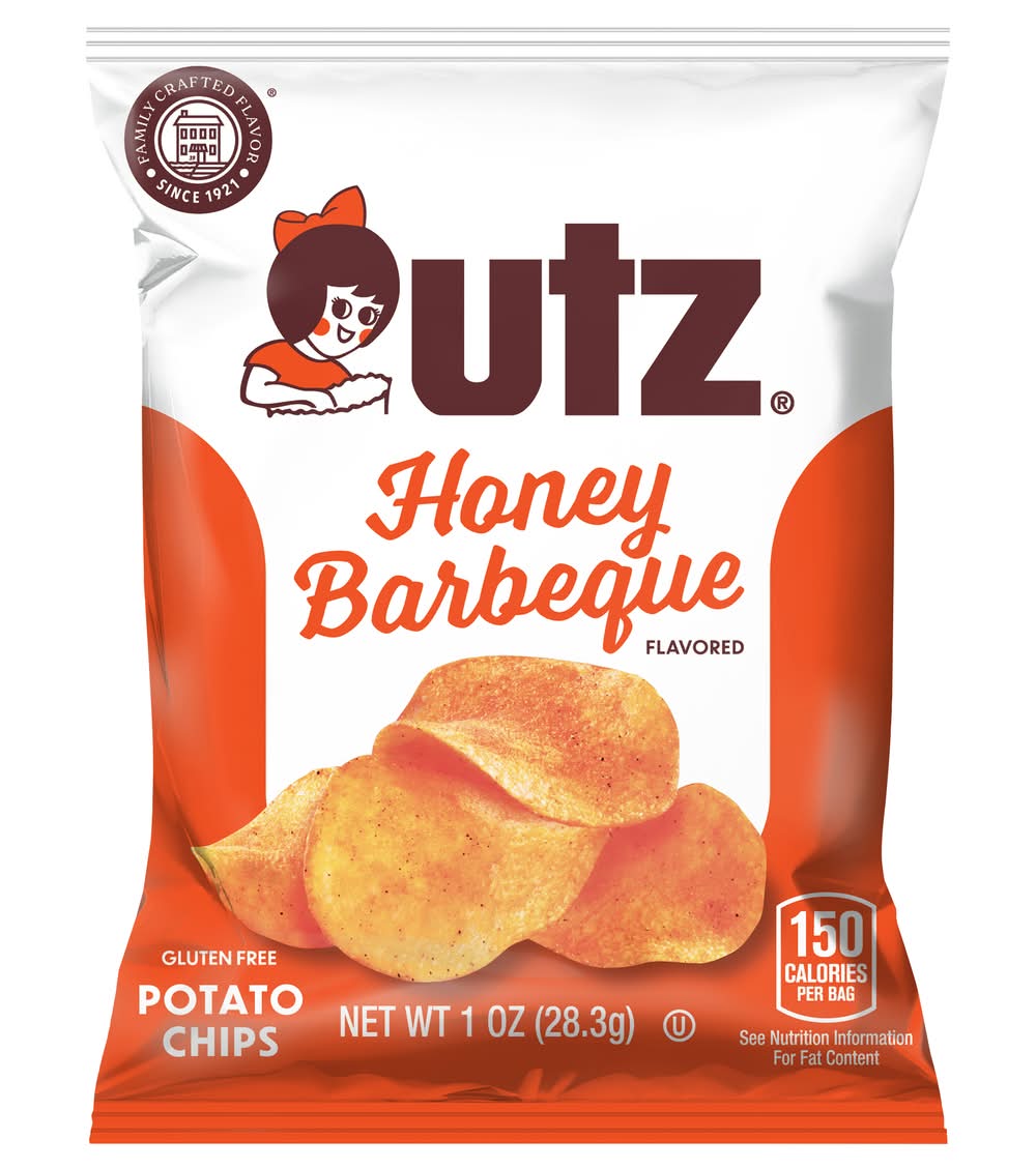 Utz Honey Barbeque Potato Chips (1 oz)