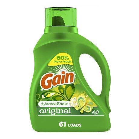 Gain Liquid Laundry Detergent Original Scent (2.6 L)