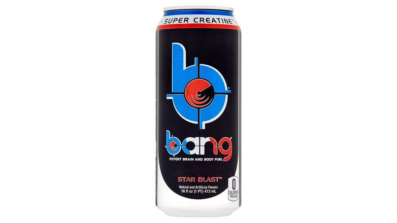 Bang Star Blast Energy Drink With Super Creatine