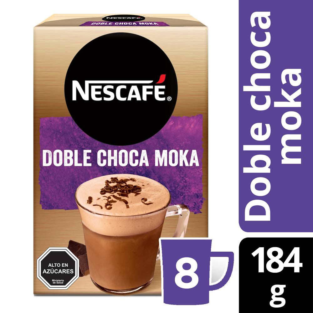 Nescafé café doble choca moka (caja 8 u)