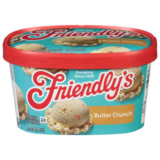 Friendly's Rich & Creamy Butter Crunch Premium Ice Cream (1.5 quarts)